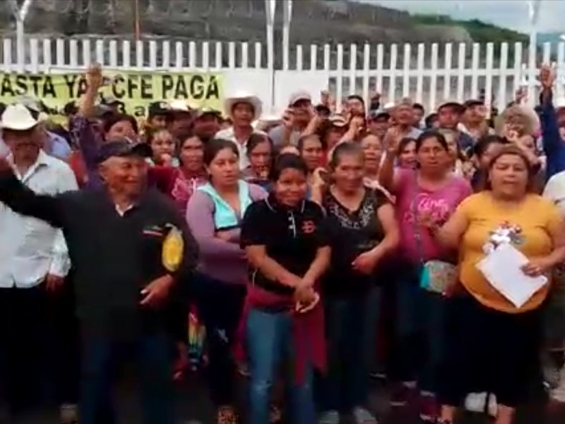 Tepic: Comuneros toman las instalaciones de la presa El Cajón