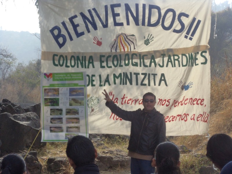 Comunidad autosustentable no contamina agua potable