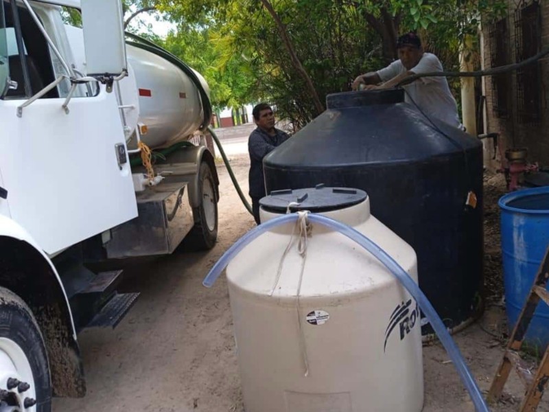Comunidades de Guasave se quedan sin agua