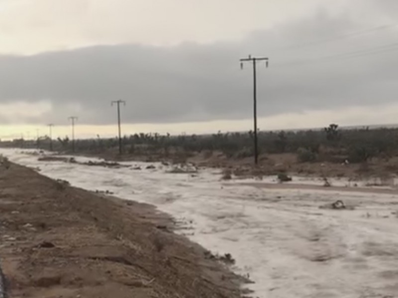 Comunidades de Mulegé quedan incomunicadas tras lluvias