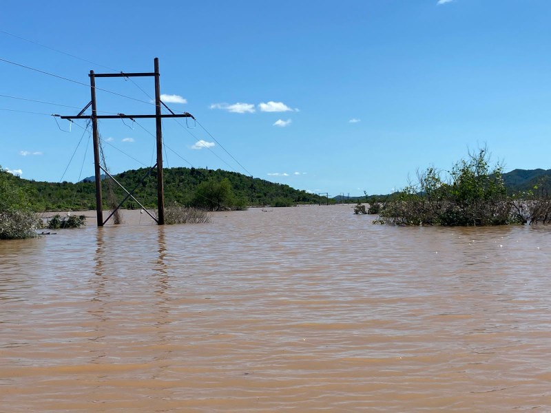 Comunidades guarijías siguen incomunicadas y sin luz tras el paso de “Lorena”