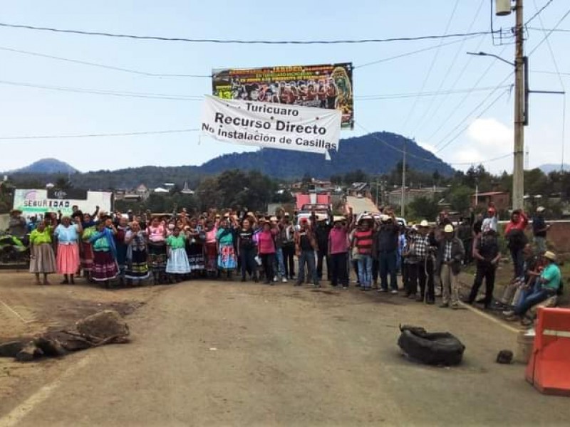 Anuncian 20 pueblos de Michoacán que no dejarán que se instalen casillas el 2 de junio