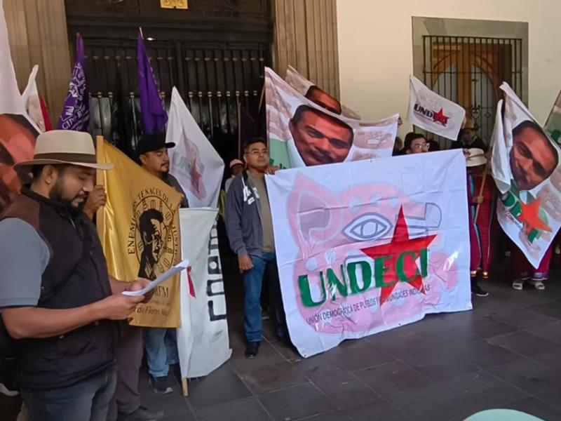 Comunidades indígenas protesta en Palacio de Gobierno para exigir justicia y obras