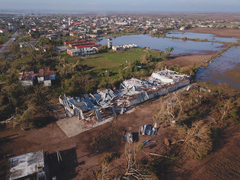 Comunidades permanecieron por días bajo el agua en Tuxpan