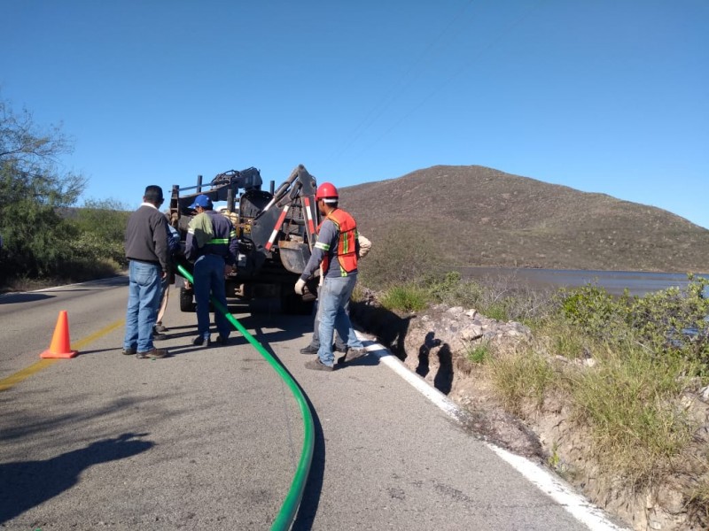 Con amenazas ejidatarios suspenden trabajos de obra cable submarino