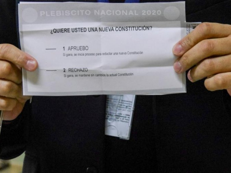 Con aplastante mayoría Chile aprueba redactar nueva constitución