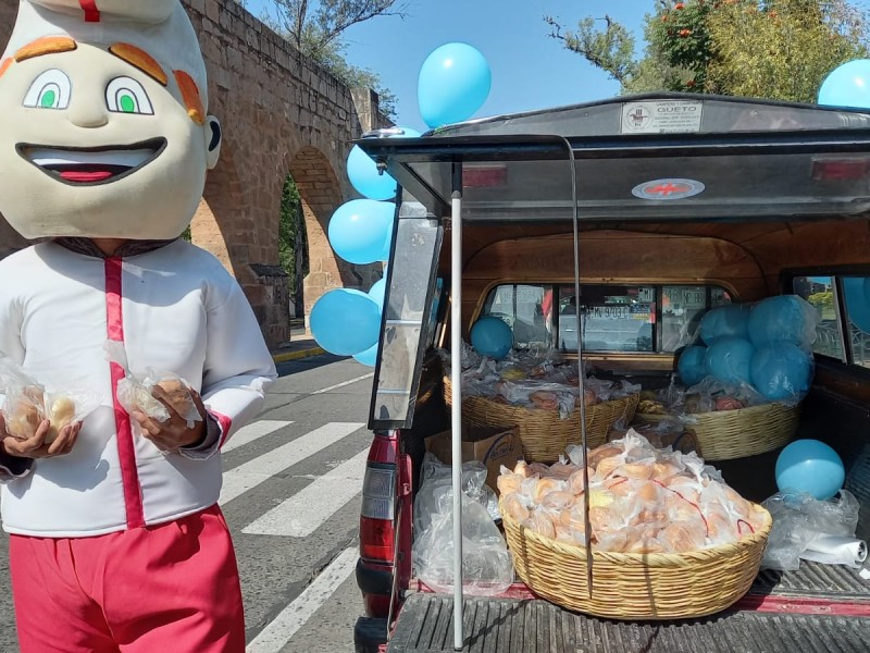 Con caravana, invitan a la Feria del Pan en Morelia