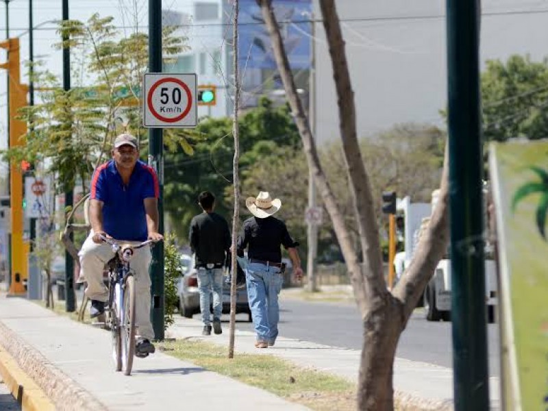 Con ciclovías temporales; autoridades pretenden mejorar movilidad en León