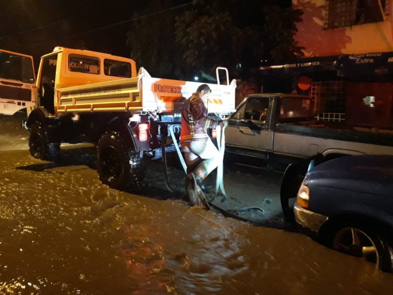 Con daños, 10 colonias de Morelia tras lluvias