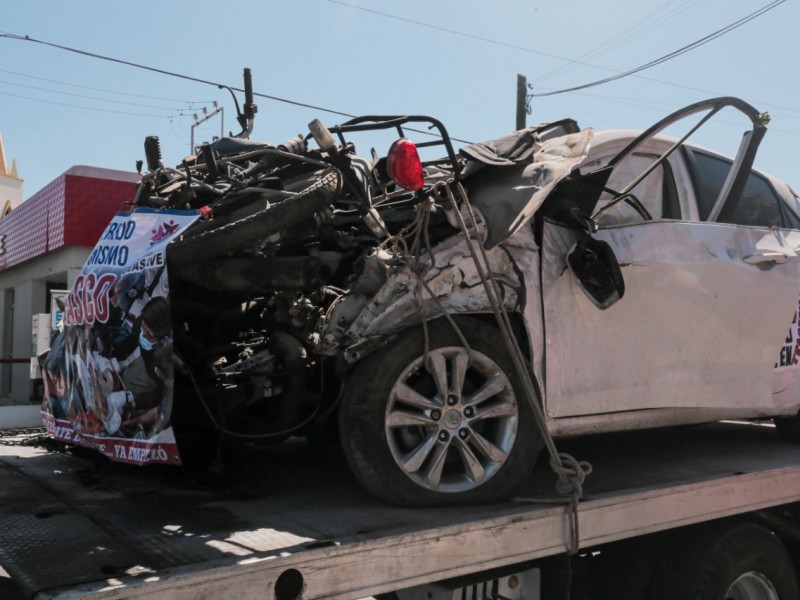 Con desfile llaman a prevenir accidentes en Semana Santa