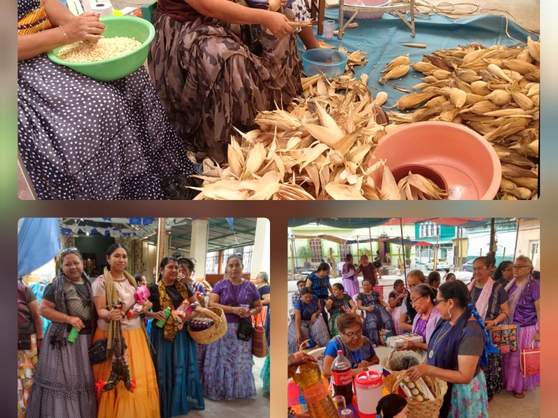 Con deshojada de mazorca inician actividades de cuaresma en Tehuantepec