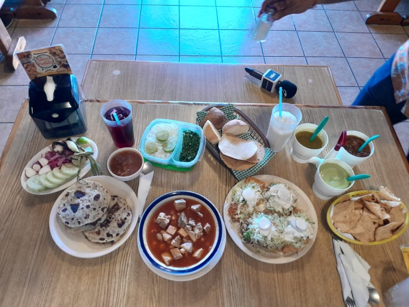 Gorditas, pozole, chiles rellenos... ¡antojitos mexicanos!