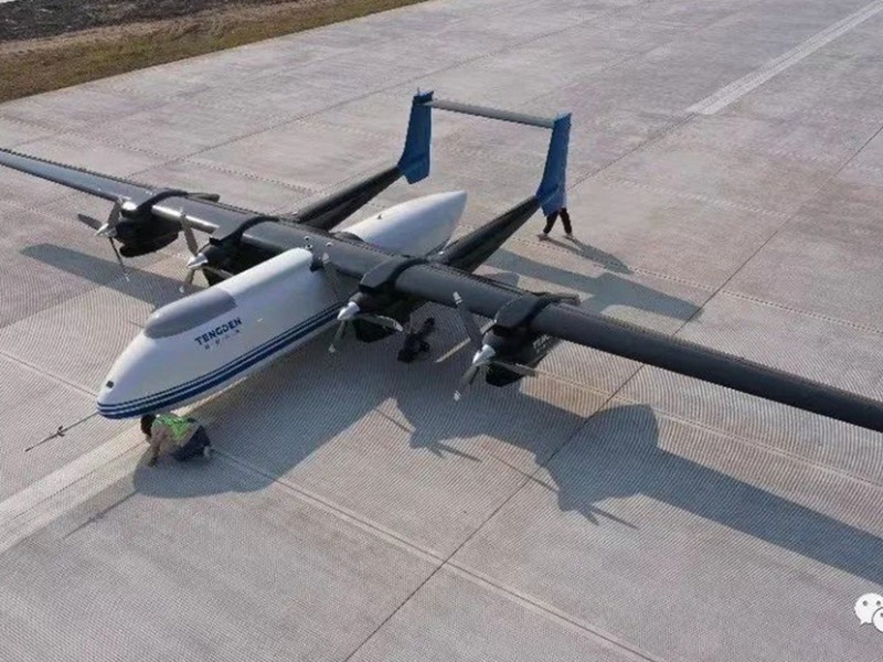 Con éxito prueban primer dron de transporte cuatrimotor