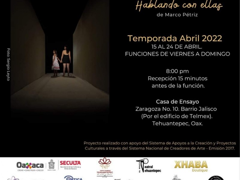 Con funciones de teatro, difunden el arte en Tehuantepec