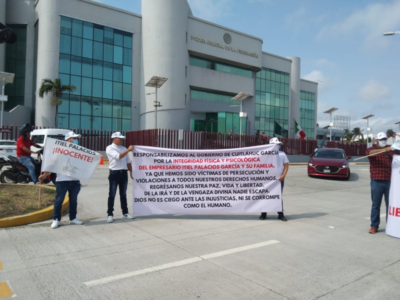 Con manifestación en Poder Judicial piden liberación de Itiel