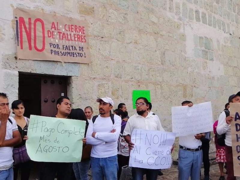 Con manifestación exigen más presupuesto en CCO