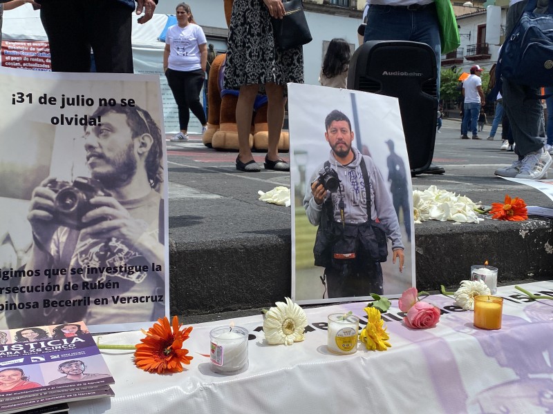 Con marcha, demandan justicia para Ruben Espinosa