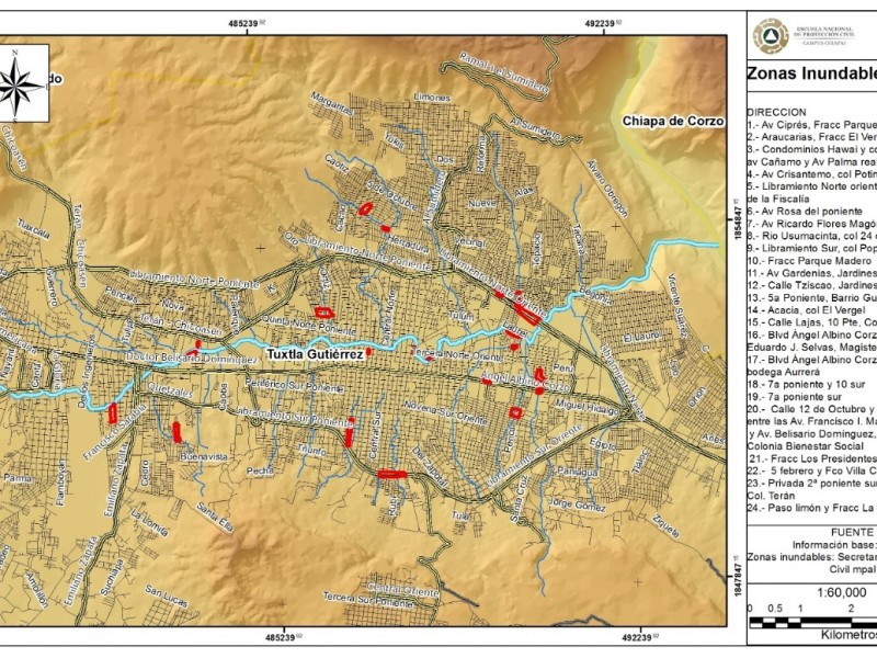 Con medidas preventivas reducirán riesgos de inundación