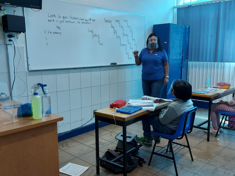 Con medidas sanitarias, colegio inició grupos de acompañamiento