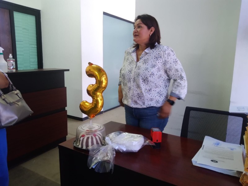 Con pastel y globos recuerdan tres años de impunidad