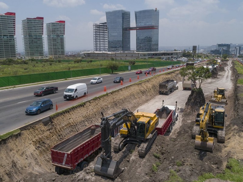 Con poco trabajo sector de la construcción