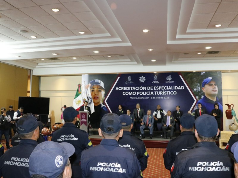 Con Policía Turística Michoacán buscan brindar un ambiente de seguridad