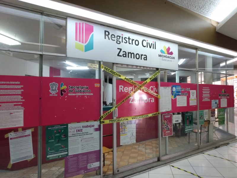 Con protocolos sanitarios, reactivarán matrimonios en el Registro Civil