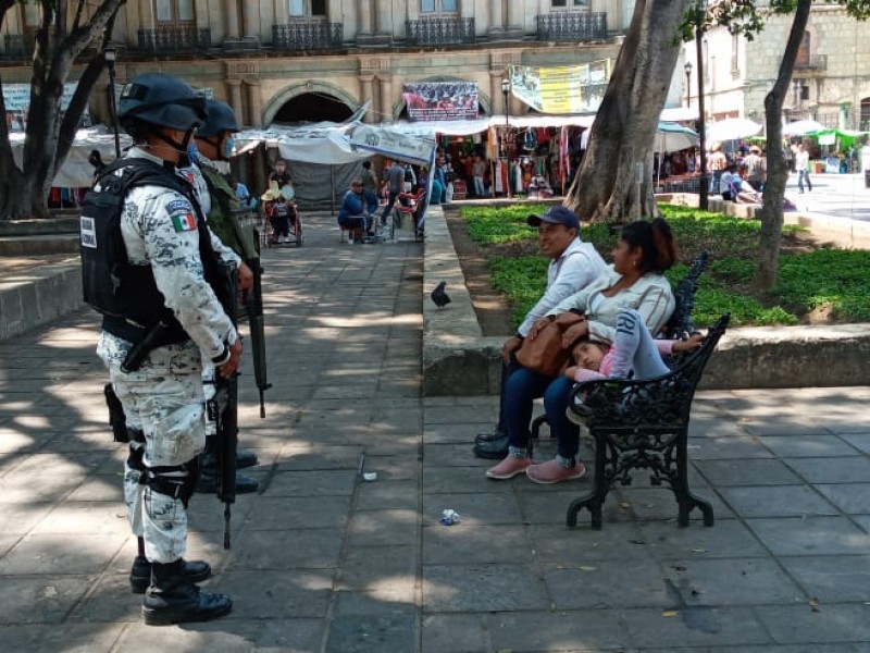 Con recorridos, exhorta Guardia Nacional a quedarse en casa