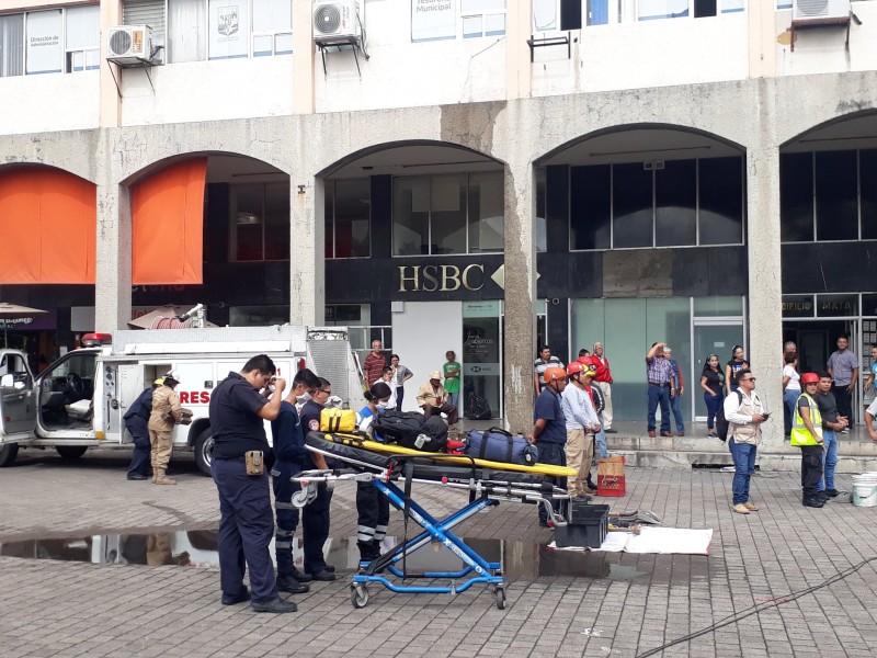 Con simulacro conmemoran 34 años de terremoto México