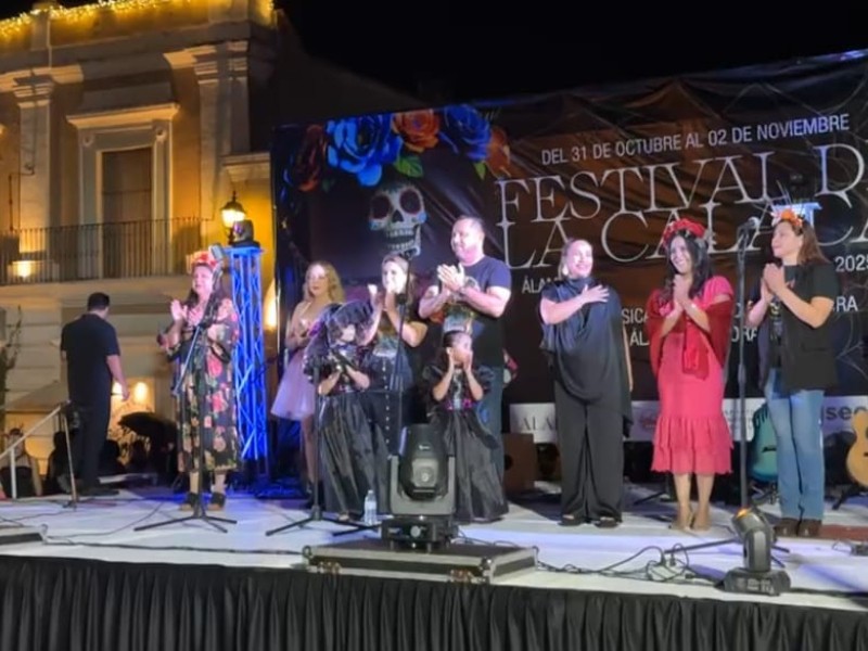 Con tradición y alegría inició el Festival de la calaca en Álamos