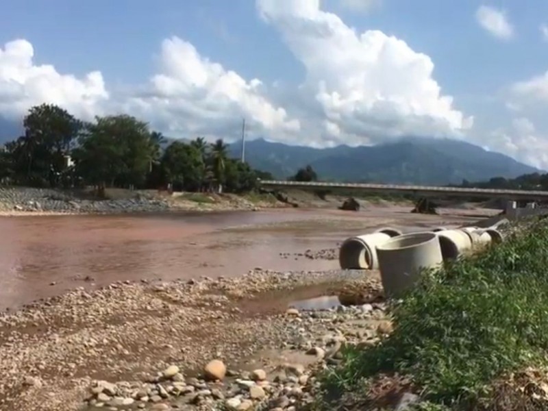 Conagua concluye trabajos en río Petatlán pero no generan confianza