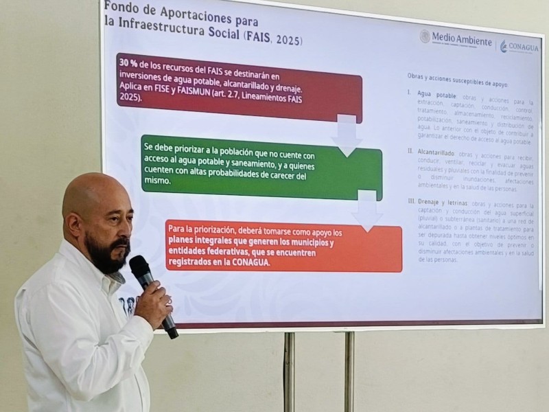 Conagua refuerza coordinación con municipios para mejorar gestión del agua