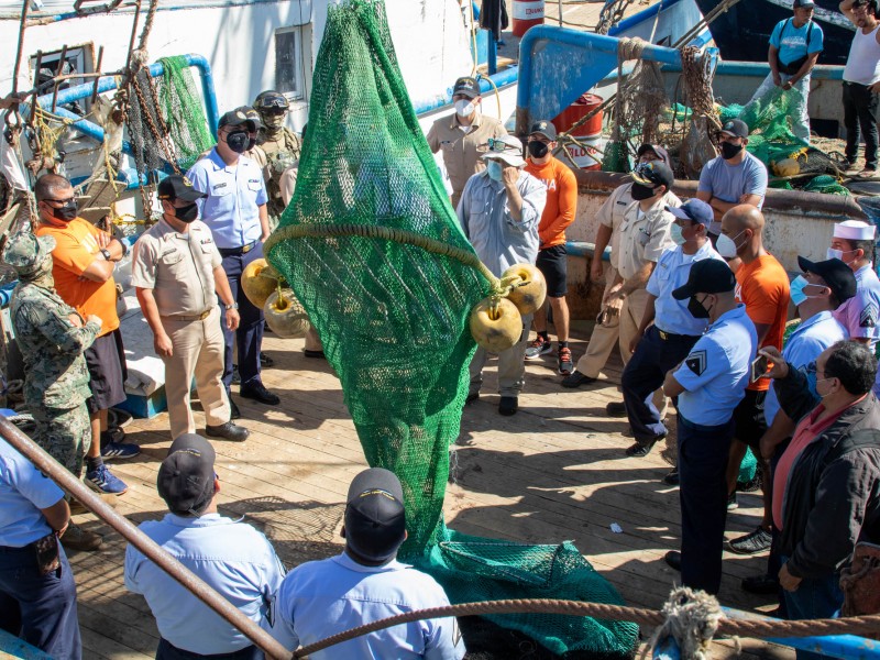 CONAPESCA promueve uso de Dispositivos Excluidores de Tortugas en Tuxpan