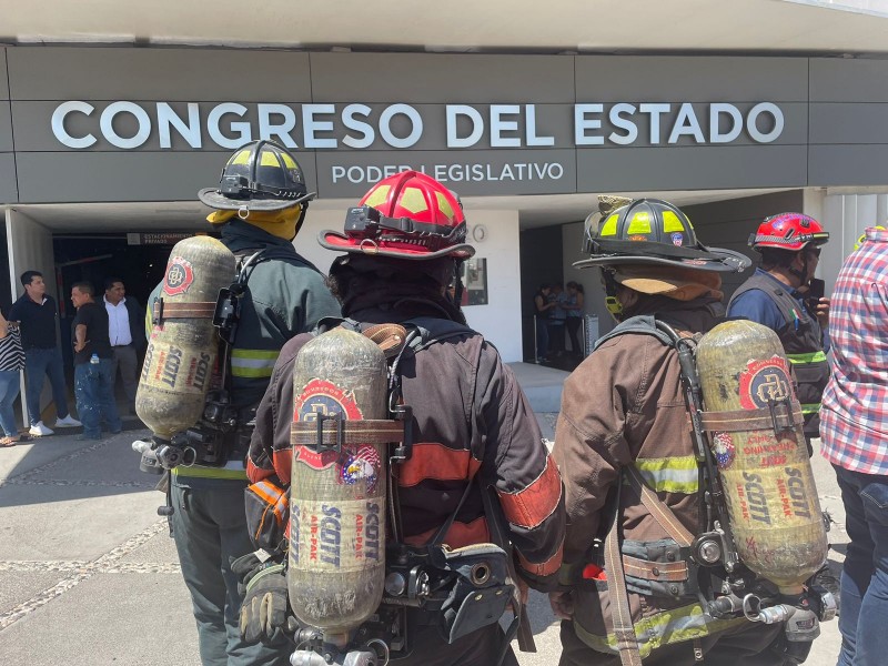 Conato de incendio en el Congreso