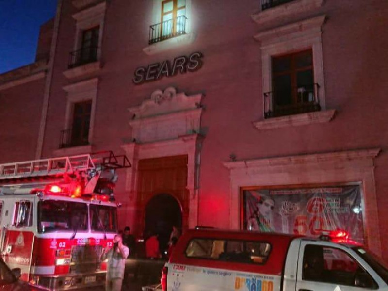 Conato de incendio en Sears