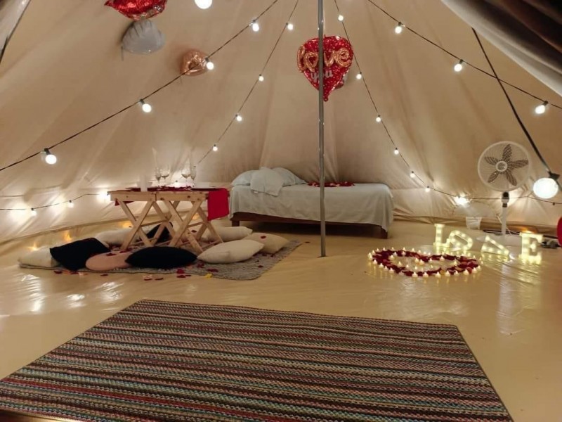 Concepto glamping toma fuerza en Tuxpan