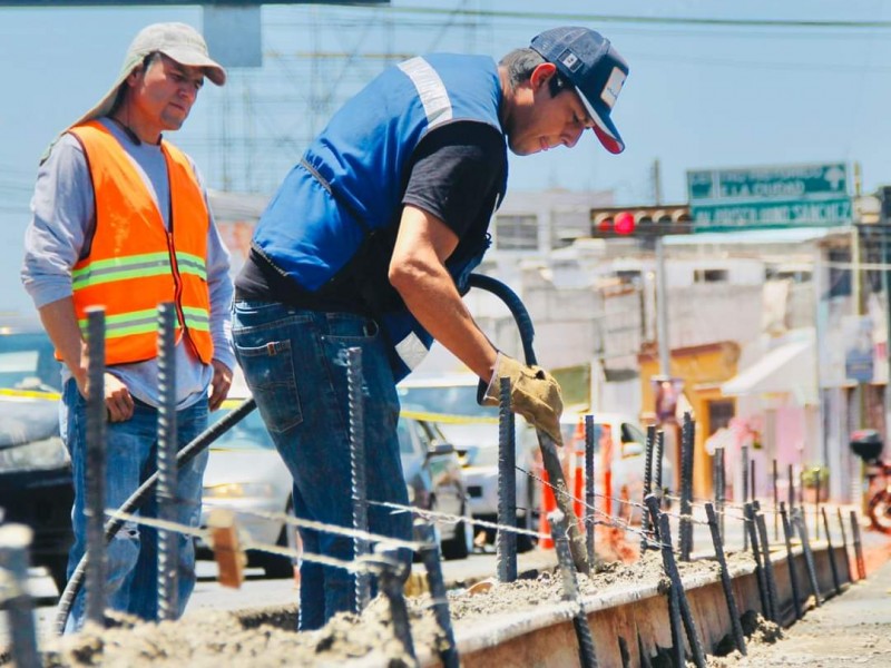 Concluirán en junio trabajos de rehabilitación en Avenida Insurgentes