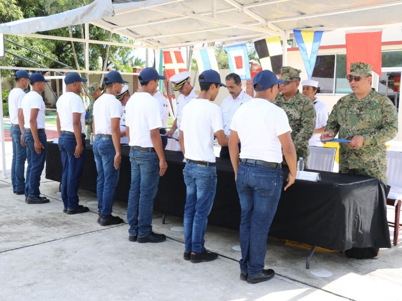 Concluye adiestramiento del SMN en Sector Naval Tuxpan