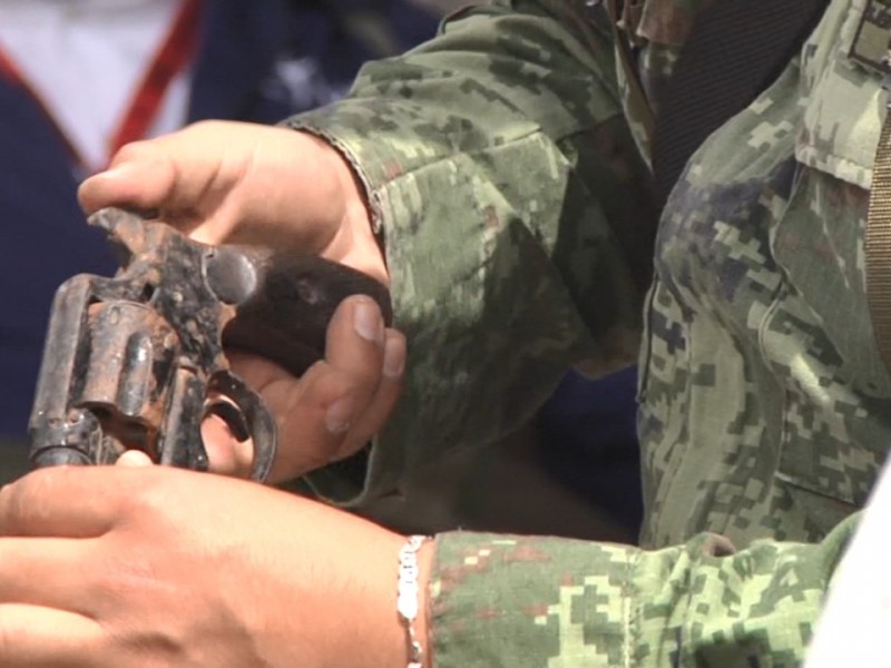 Concluye campaña de canje de armas en Veracruz