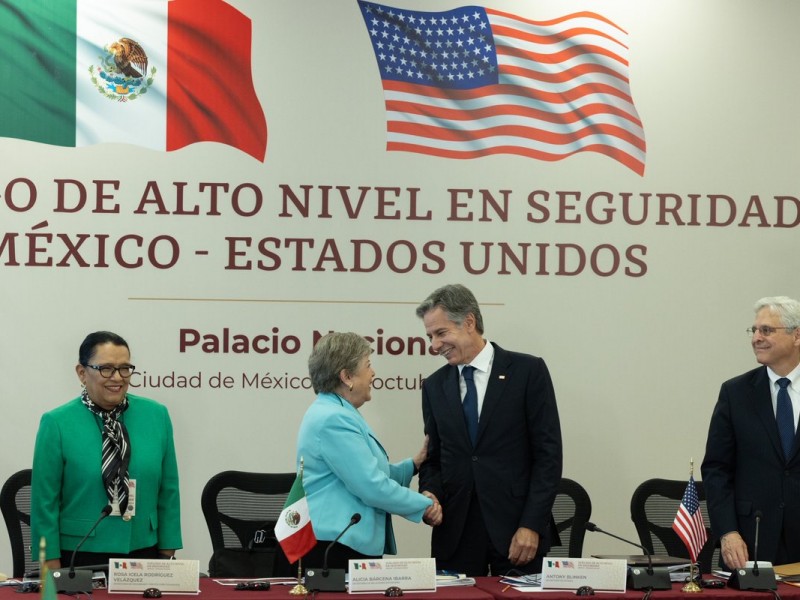 Concluye diálogo de alto nivel sobre seguridad entre México-EE.UU.