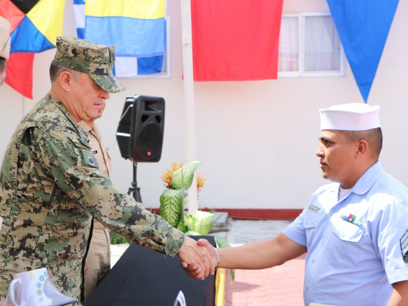 Concluye el Curso de Inspección a Buques en la Mar.