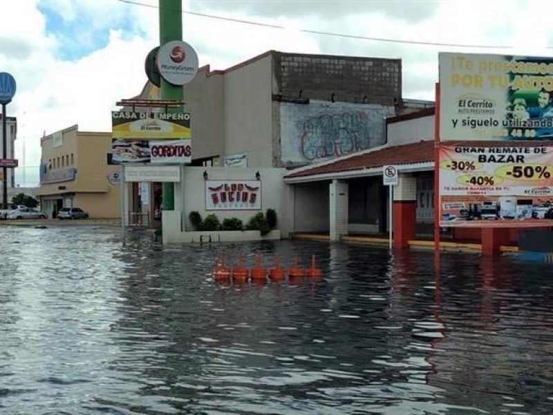 Buscan inversión federal para drenaje