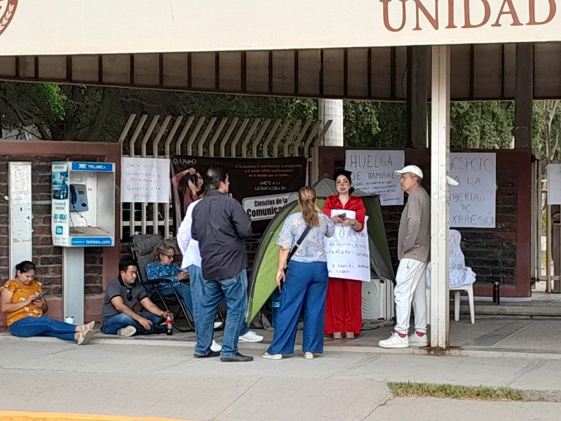 Concluye huelga de hambre, trabajador de la UAdeO-Guasave