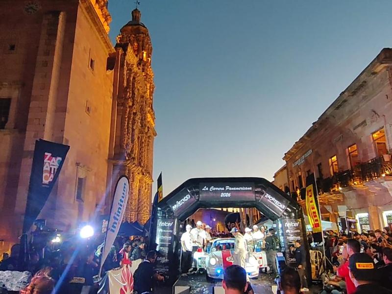 Concluye la Carrera Panamericana en Zacatecas