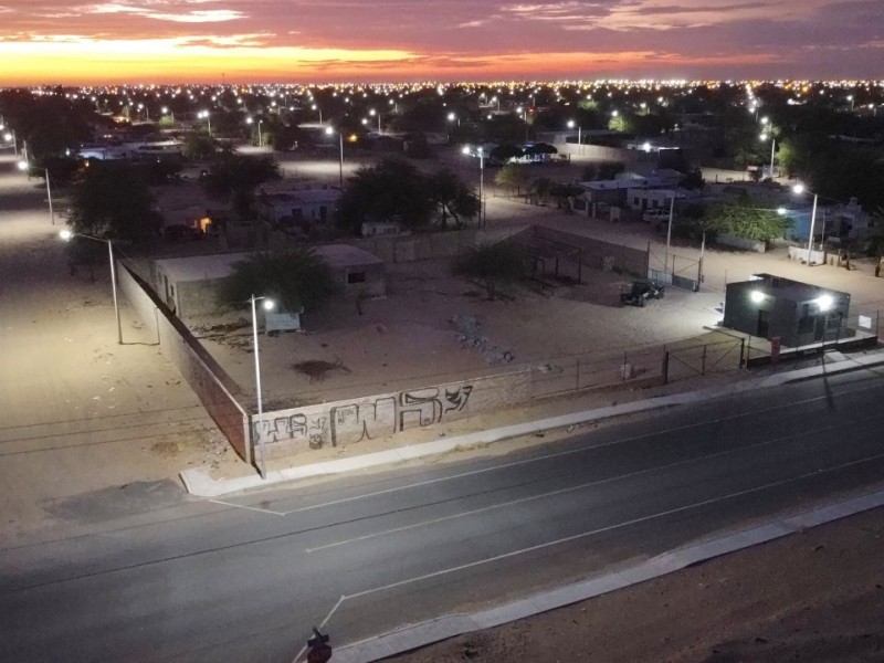 Concluye Obras Públicas rehabilitación de 369 luminarias