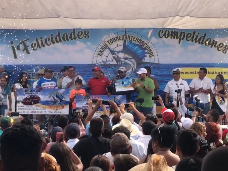 Concluye Torneo de Pesca del Pez Vela 2019