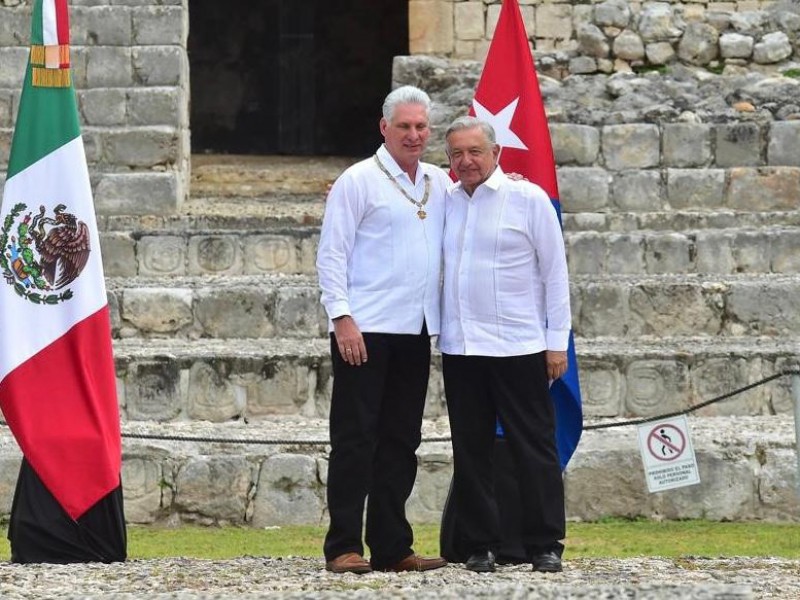 Concluye visita del presidente cubano.