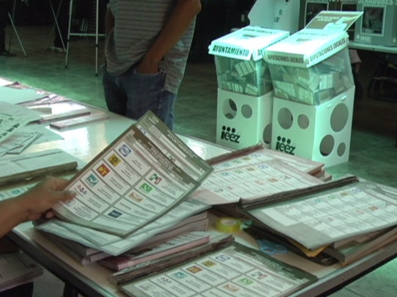 Concluyen 57 cómputos electorales en Zacatecas