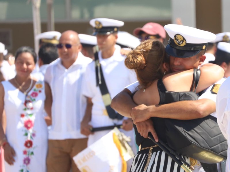 Concluyen Adiestramiento en la Heroica Escuela Naval Militar de Veracruz