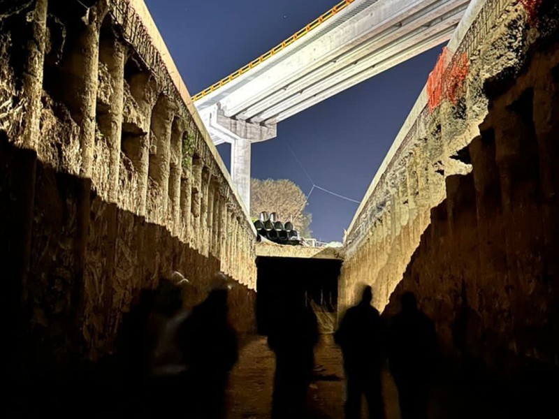 Concluyen excavación de túnel en distribuidor vial salida a Salamanca